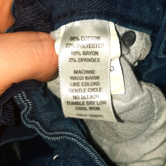 🍀3/15 Pony Tails Blue Knee Leagth Jeans - Picture 6 of 7